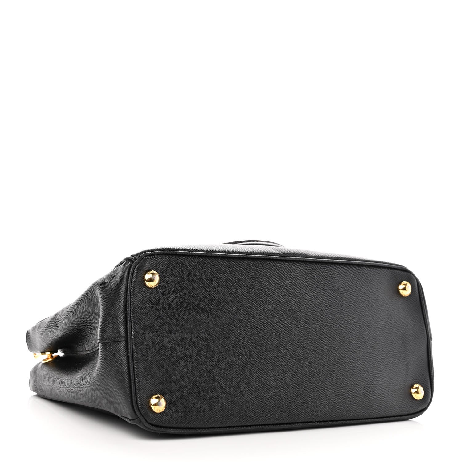 Prada Saffiano Small Galleria Double Zip Tote Black 7 of 35