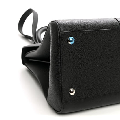 Delvaux Grained Calfskin MM Brillant Satchel Black 9 of 10