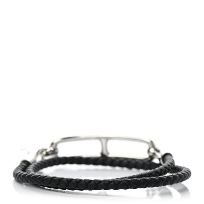 Hermes Swift Roulis Double Tour Bracelet T3 Black 3 of 4