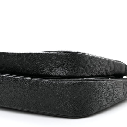 Louis Vuitton Empreinte Monogram Giant Multi Pochette Accessories Black 10 of 11