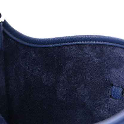 Hermes Taurillon Maurice Evelyne III PM Bleu Saphir 12 of 13