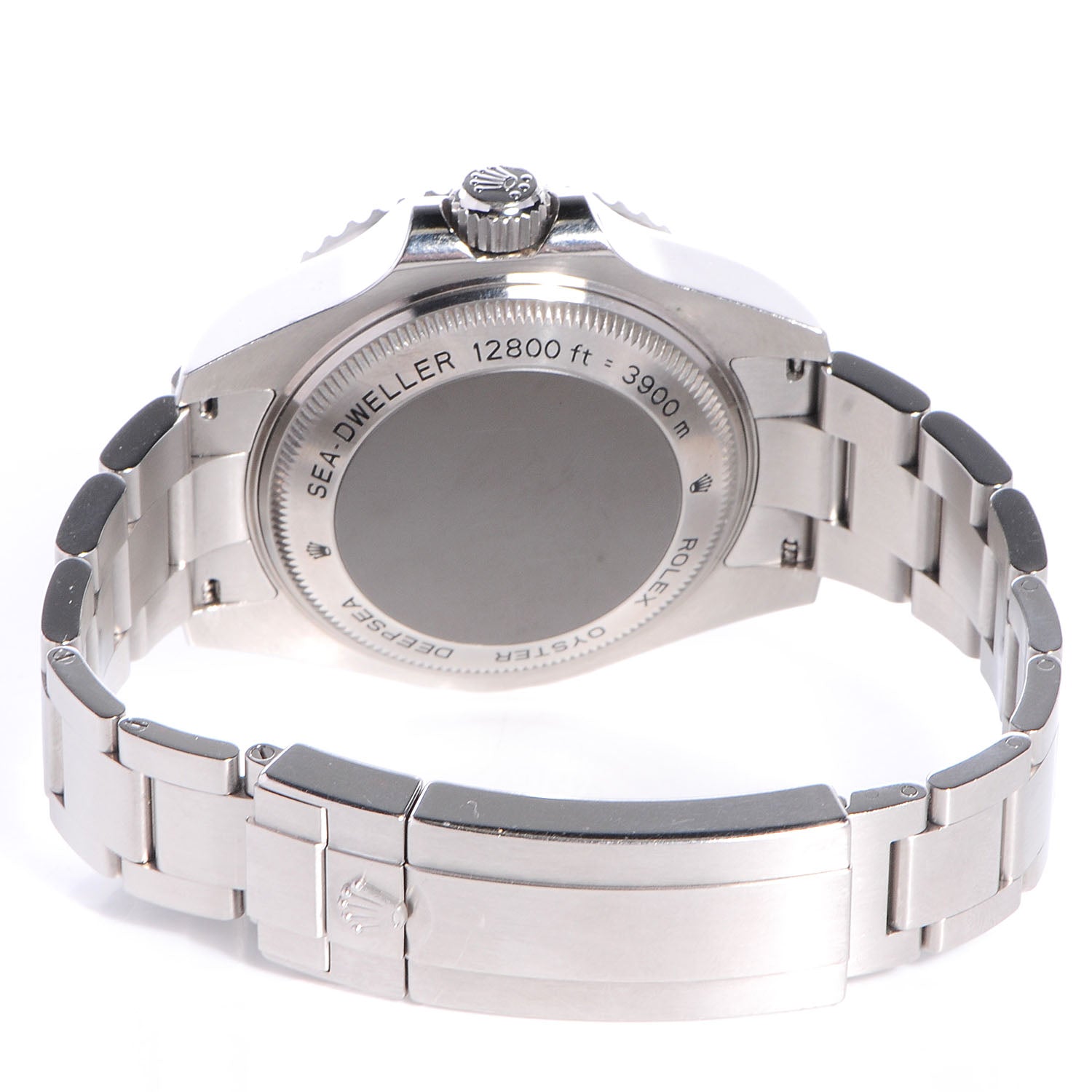 Rolex Stainless Steel 44mm Oyster Perpetual Date Sea-Dweller Deepsea Watch Black 126660 3 of 8