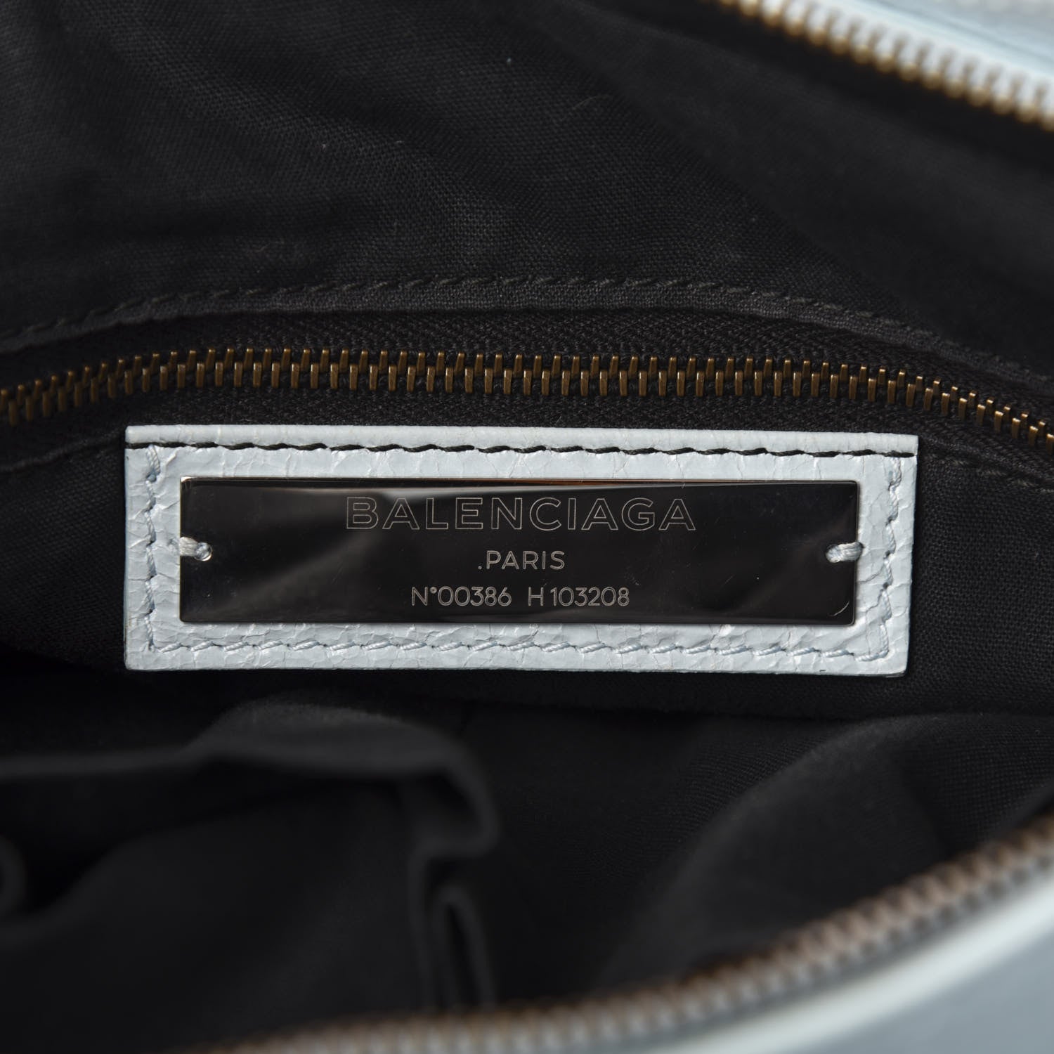 Balenciaga Agneau Classic Hardware First Bleu Dragee 8 of 13