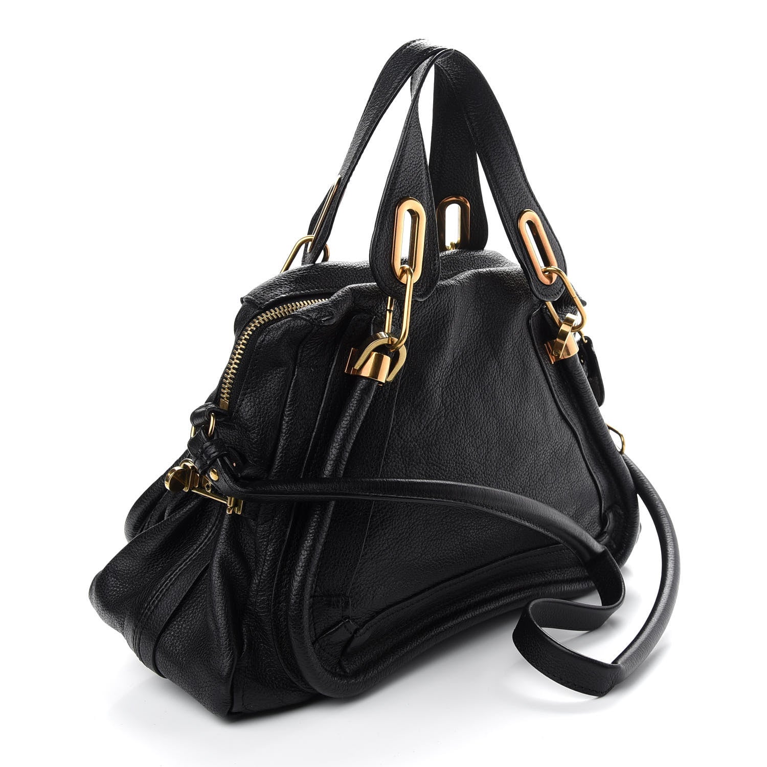 Chloe Calfskin Medium Paraty Black 4 of 12