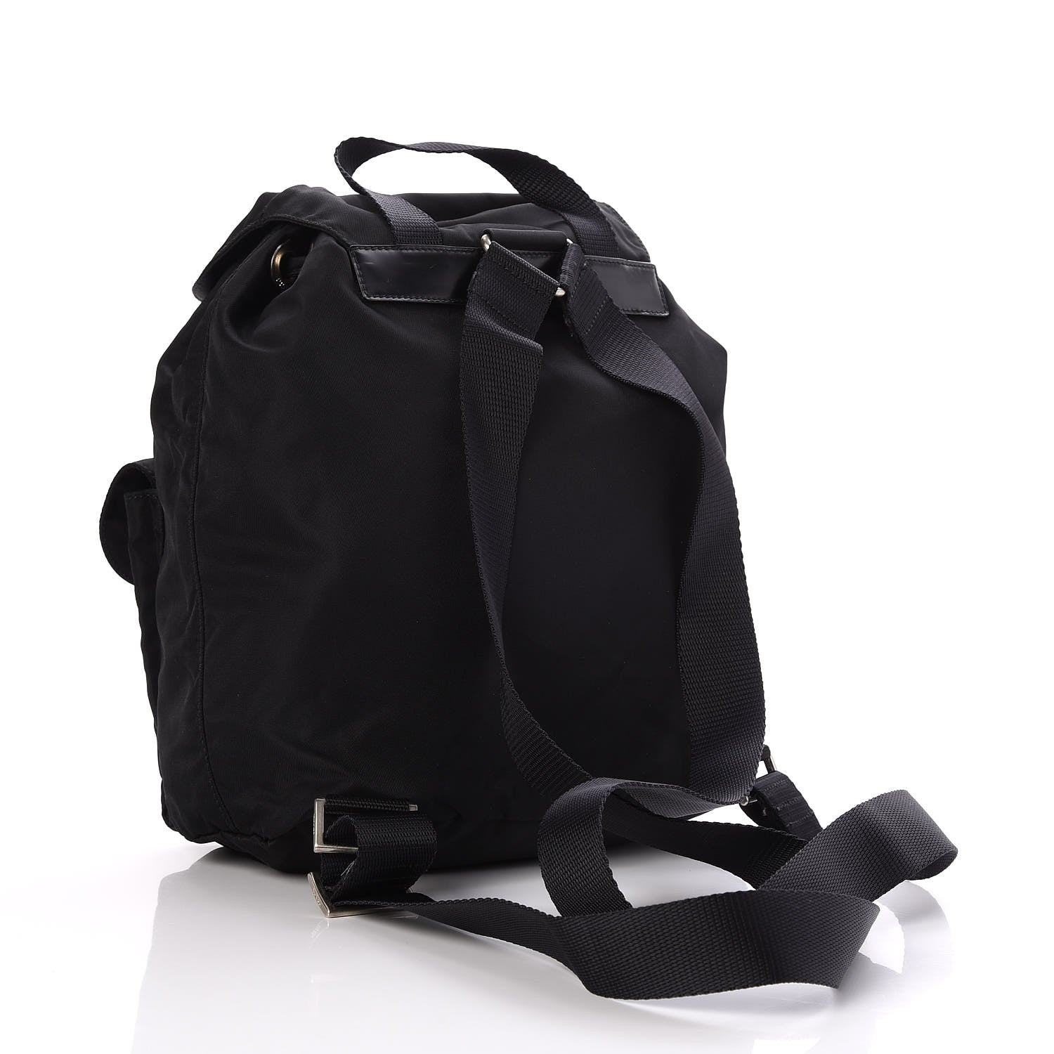 Prada Nylon Vela Small Backpack Black 3 of 7