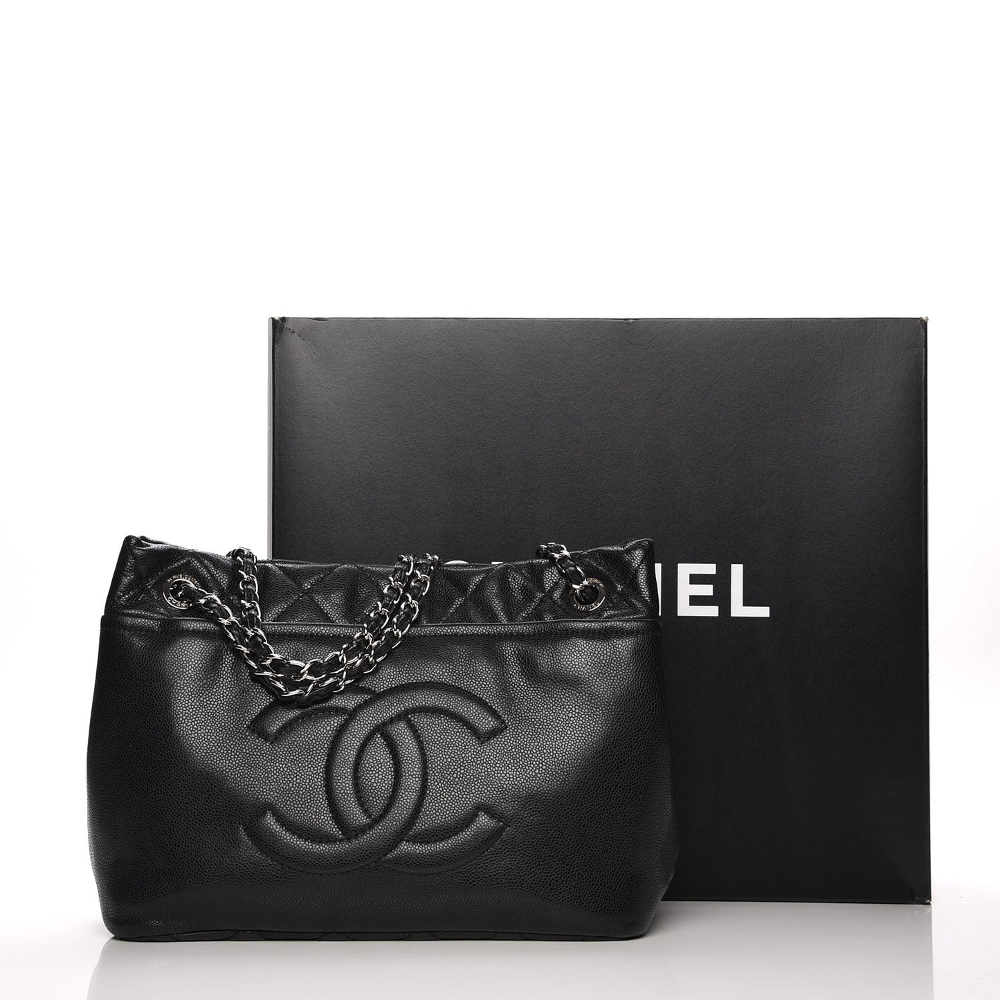 Caviar Timeless CC Soft Tote Black