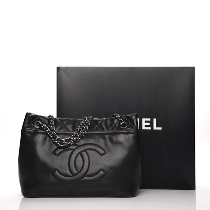 Chanel Caviar Timeless CC Soft Tote Black 10 of 10