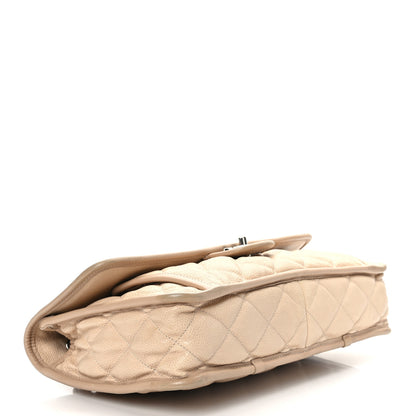 Chanel Caviar Quilted Large French Riviera Flap Beige 4 of 9