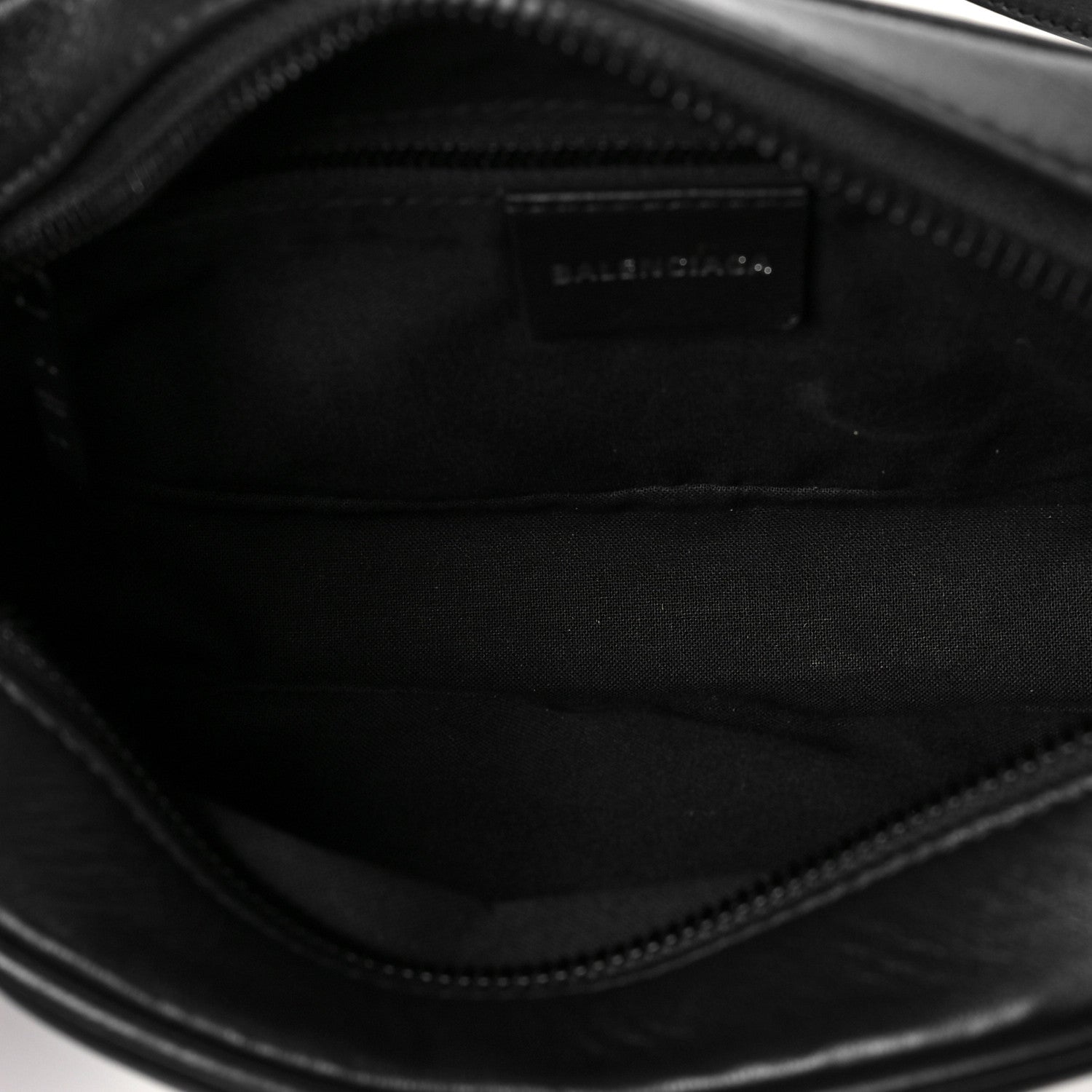Balenciaga Nappa BB Monogram Embossed Everyday Camera Bag Black 5 of 8