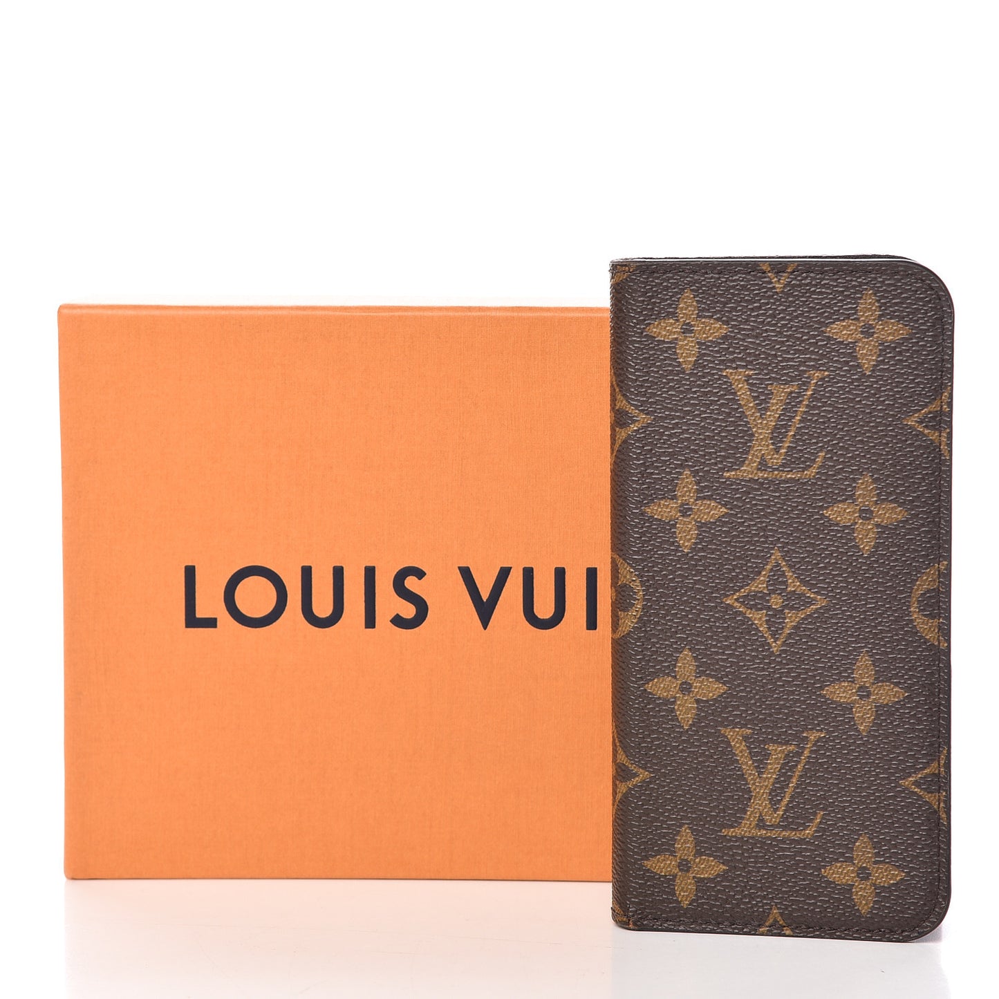 Monogram iPhone X Folio Case