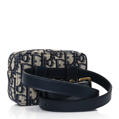 Christian Dior Oblique Belt Pouch Blue 3 of 9