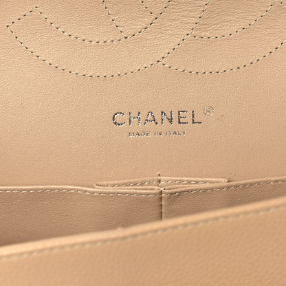Chanel Caviar Quilted Jumbo Double Flap Beige 6 of 12