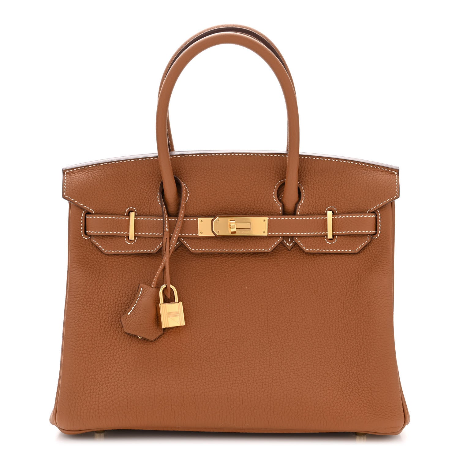 Hermes Togo Birkin 30 Gold 1 of 10