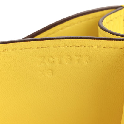 Hermes Chevre Mysore Constance 18 Jaune Citron 7 of 11