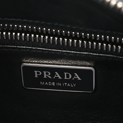 Prada Nappa Antique Multi-Pocket Shoulder Bag Black 6 of 9