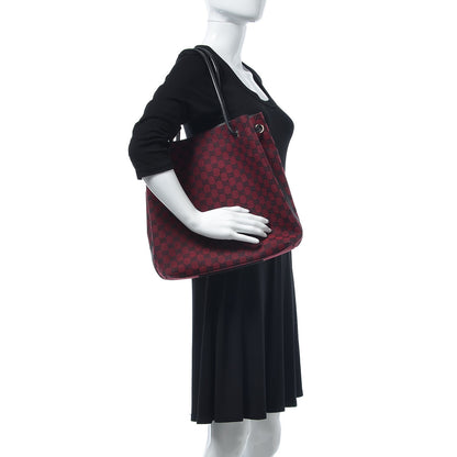 Gucci Monogram Gifford Tote Red 2 of 7