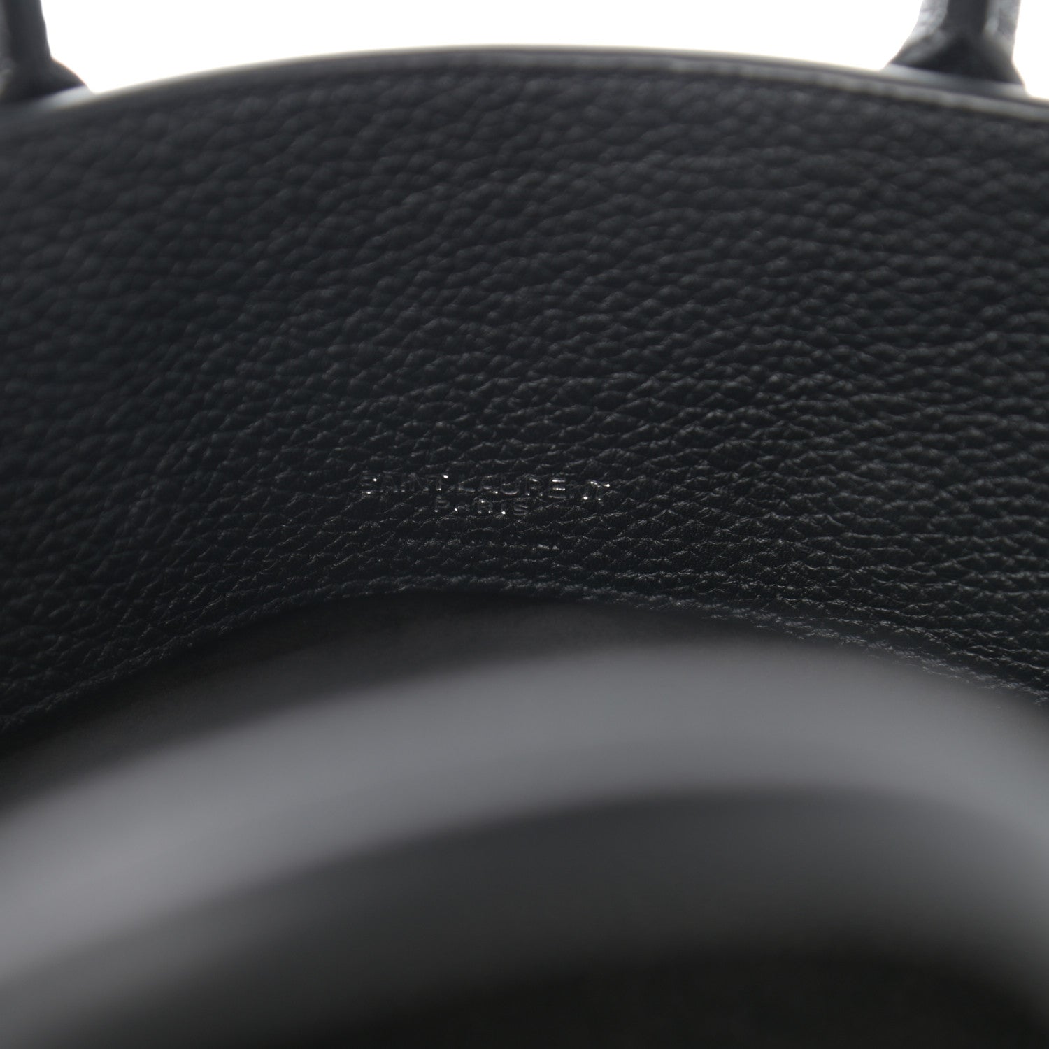 Saint Laurent Grained Calfskin Nano Sac De Jour Souple Black 8 of 10