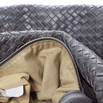 Bottega Veneta Nappa Intrecciato Sloane Hobo Ferro Gray 9 of 20