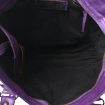 Balenciaga Agneau Classic Hardware City Dark Violet 6 of 11