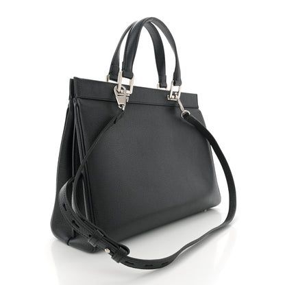 Gucci Smooth Calfskin Medium Zumi Top Handle Bag Black 3 of 10
