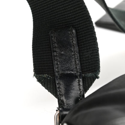 Prada Tessuto Nylon Soft Calf Shoulder Bag Black 14 of 15