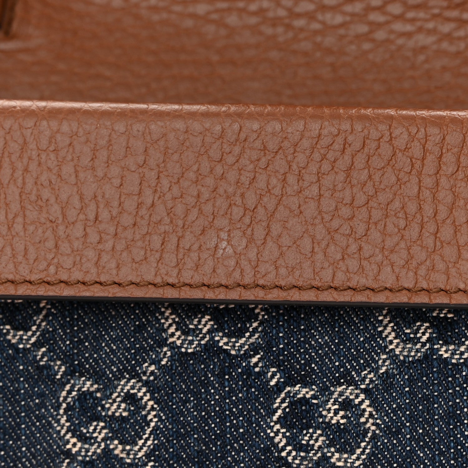 Gucci New Denim GG Monogram Dollar Calfskin Enamel Super Mini Dionysus Shoulder Bag Blue Tea Cuir Epilog Electric Blue 10 of 11