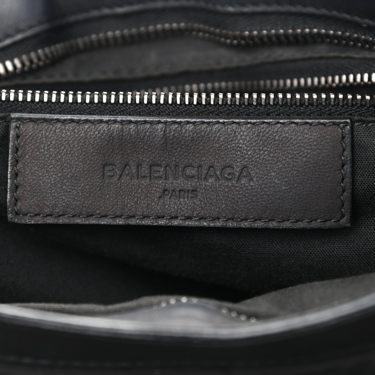 Balenciaga Nylon Agneau Classic Hardware City Black 8 of 10