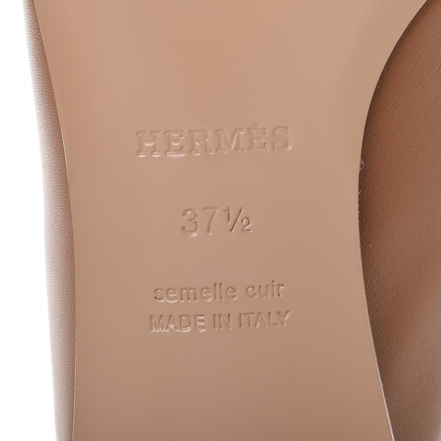 Hermes Calfskin Reveuse Mules 37.5 Palissandre 6 of 12