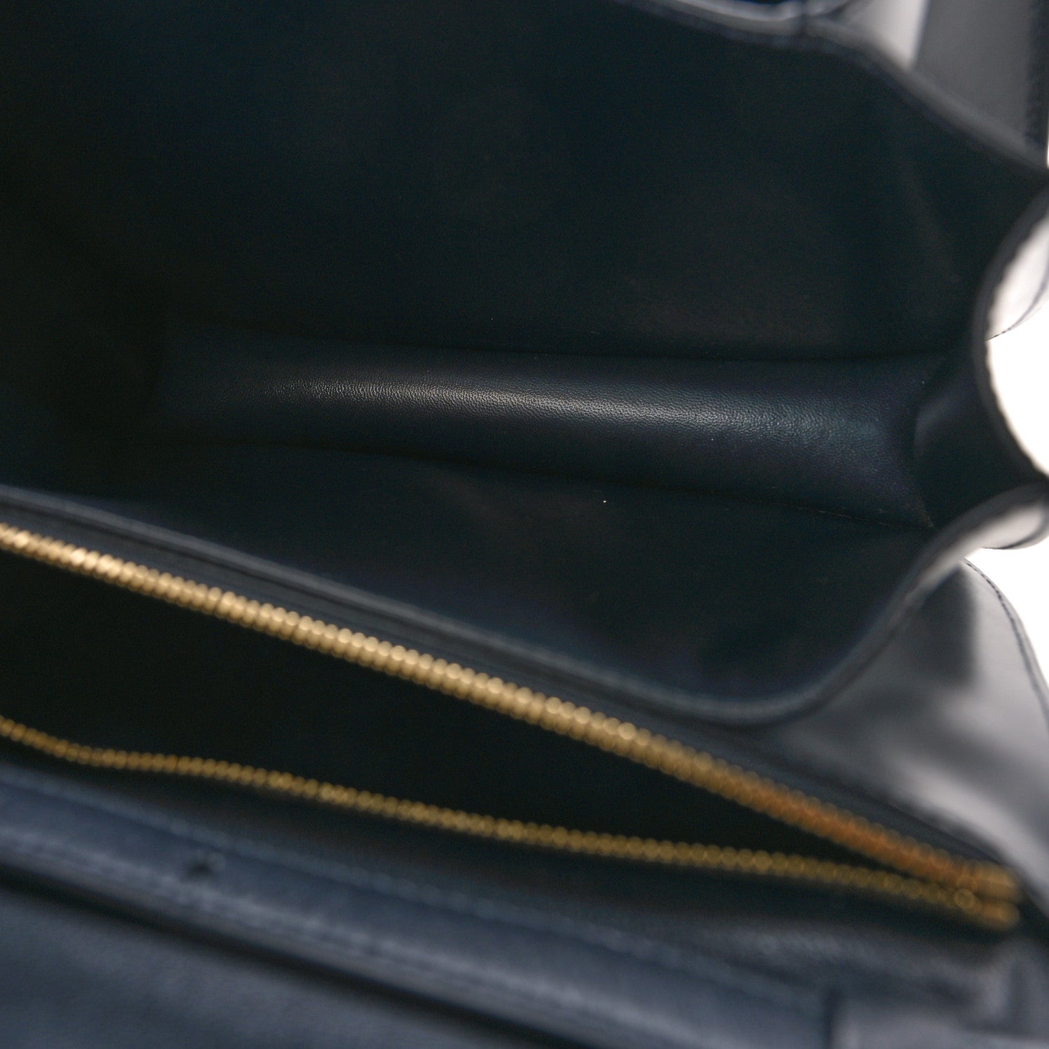 Celine Box Calfskin Medium Classic Box Flap Bag Navy 5 of 8