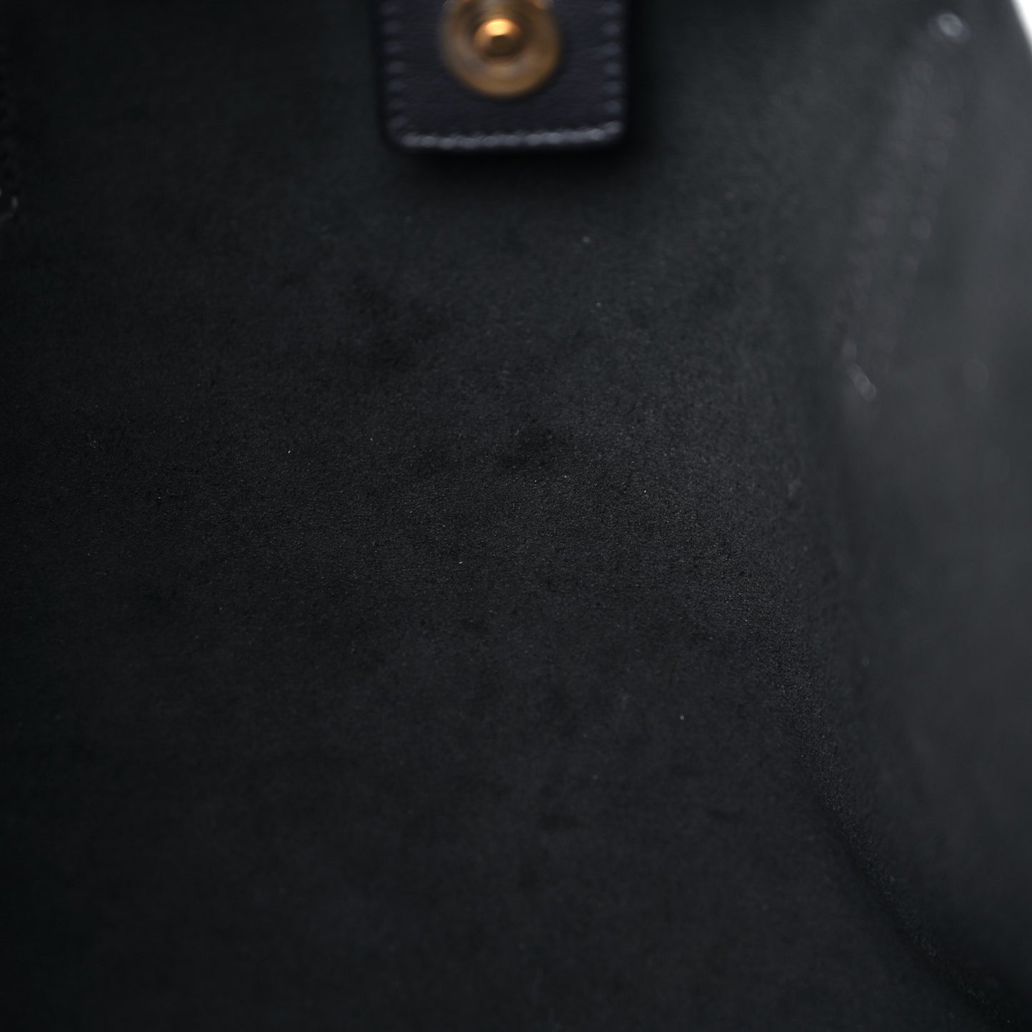 Calfskin Large Shopping Tote Black