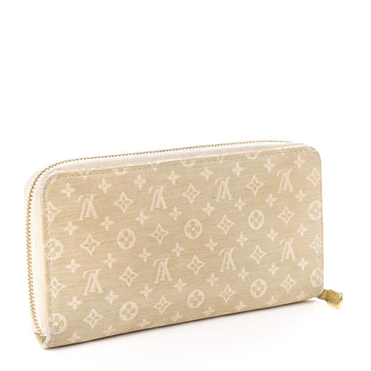 Louis Vuitton Mini Lin Zippy Wallet Dune 2 of 6