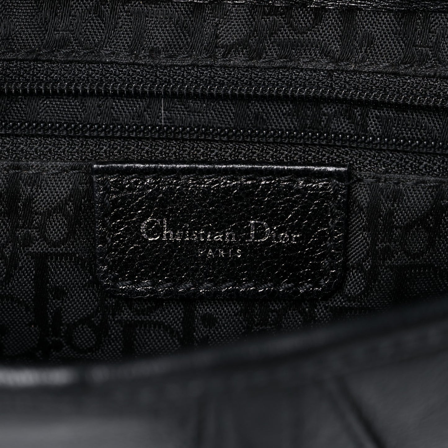 Calfskin Saddle Bag Black