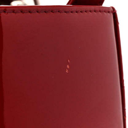 Christian Dior Patent Cannage Large Lady Dior Red 13 of 14