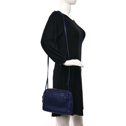 Bottega Veneta Nappa Intrecciato Nodini Crossbody Messenger Purple 2 of 10