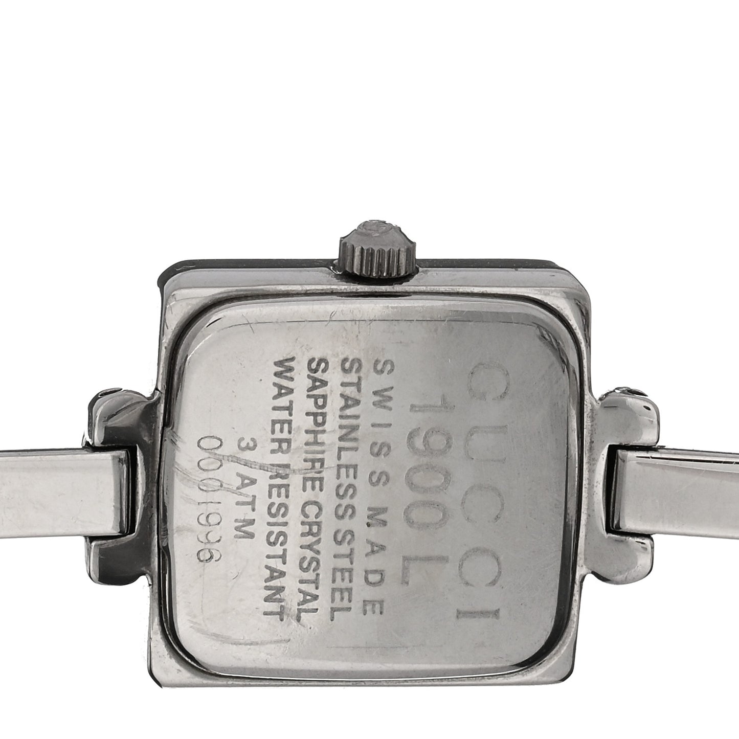 Stainless Steel 19mm 1900L Quartz Watch Black