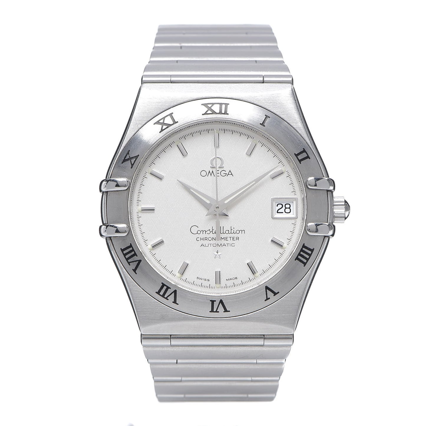 Stainless Steel 35mm Constellation Automatic Watch White 1502.30