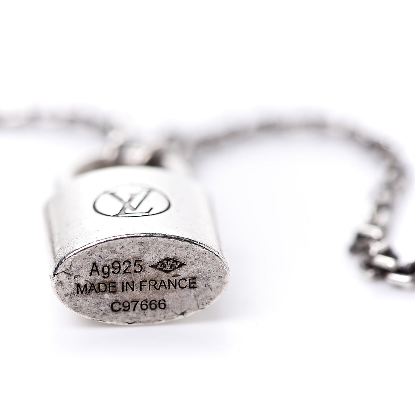 Sterling Silver Lockit Necklace