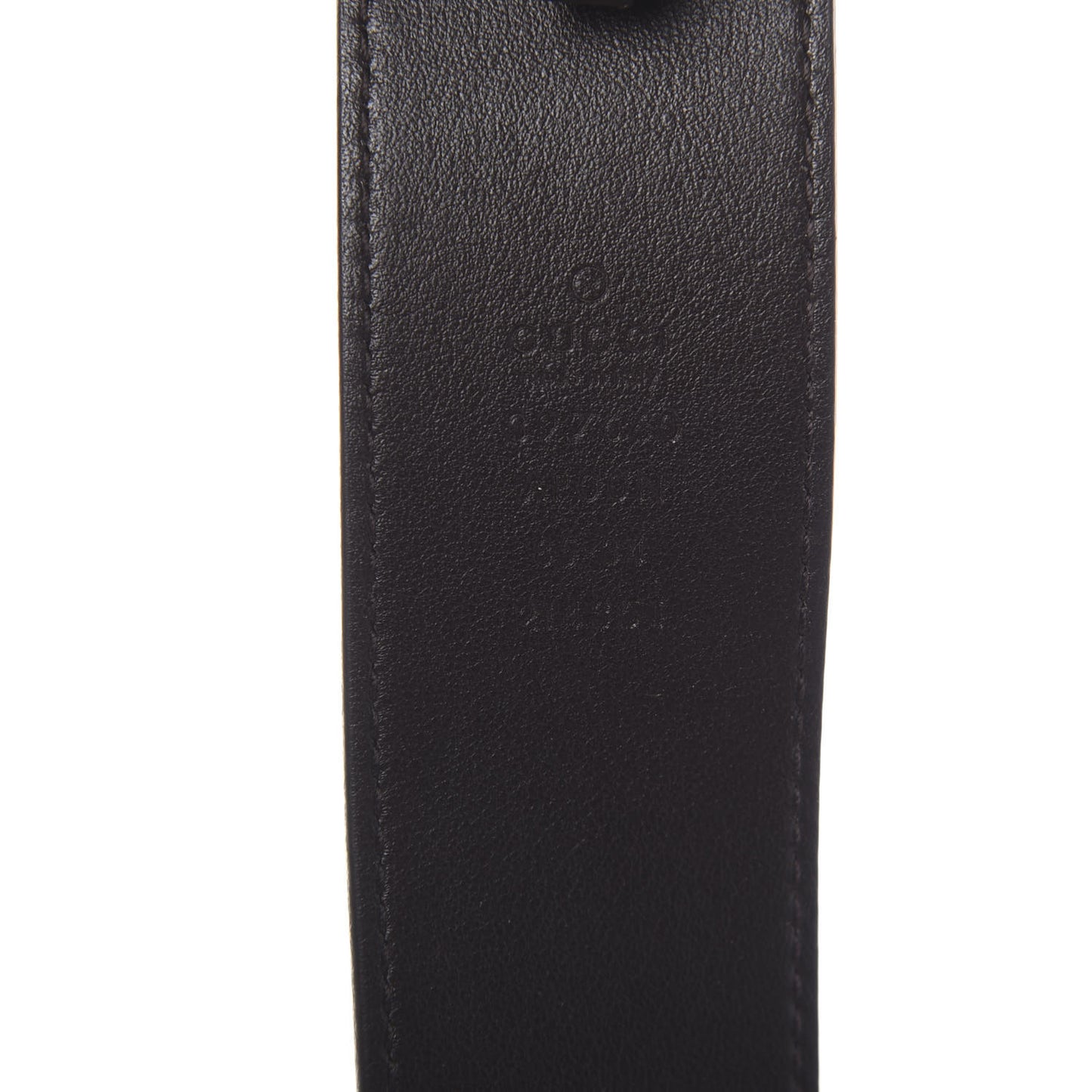 Calfskin Double G 40mm Belt 85 34 Dark Cocoa