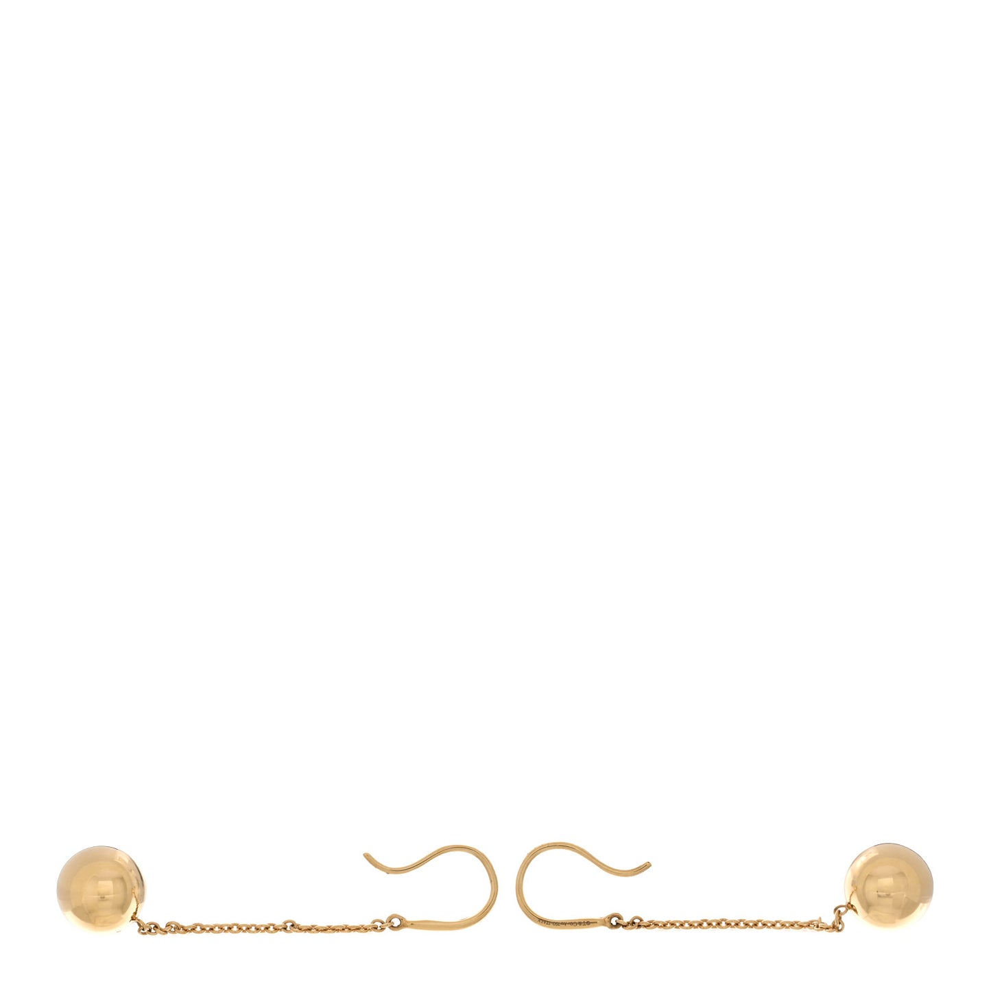 18K Yellow Gold 10mm HardWear Ball Hook Drop Earrings