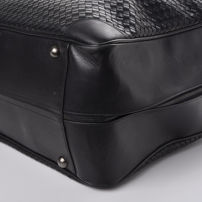 Bottega Veneta Nappa Intrecciato Luggage Travel Bag Nero Black 10 of 15