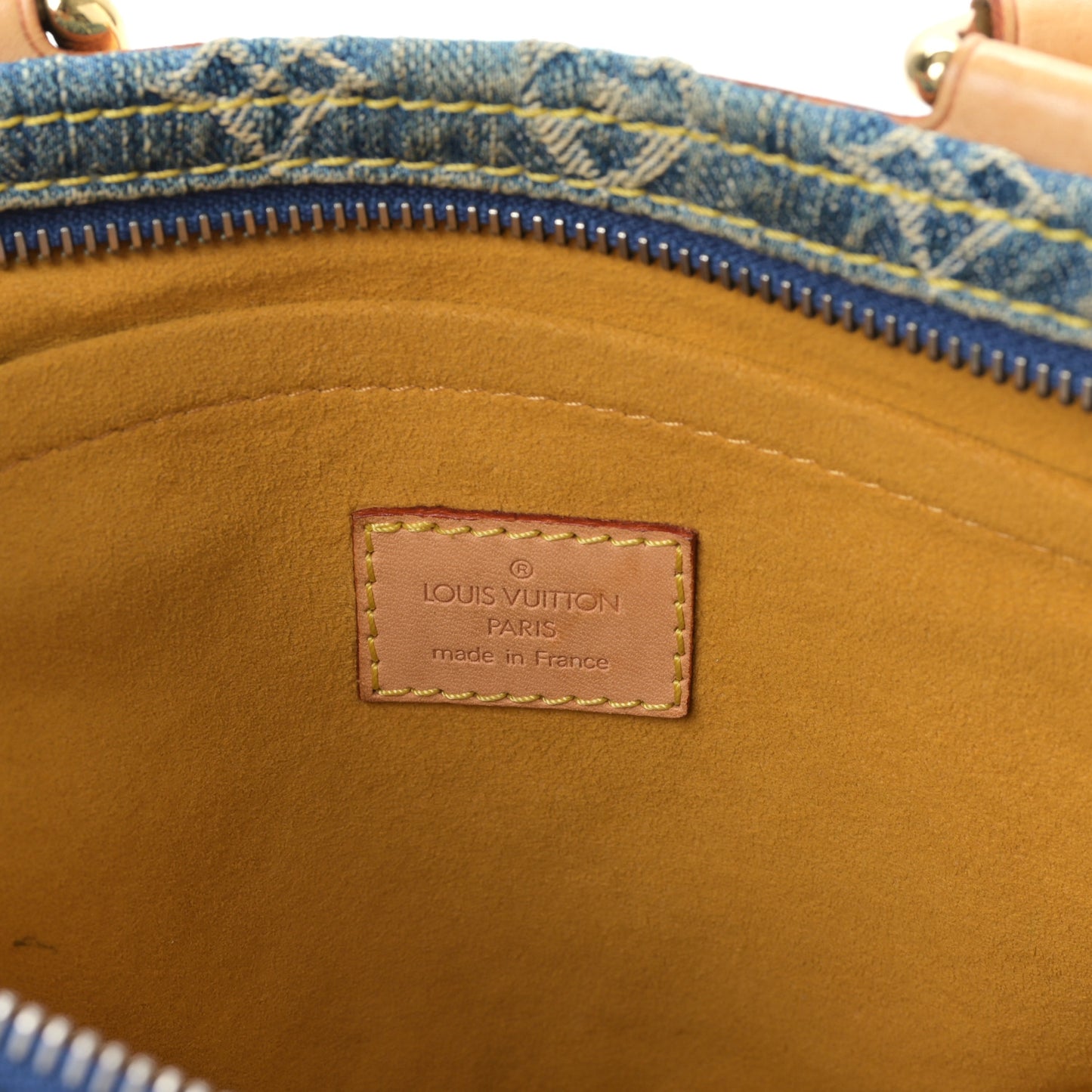 Monogram Denim Neo Speedy Blue