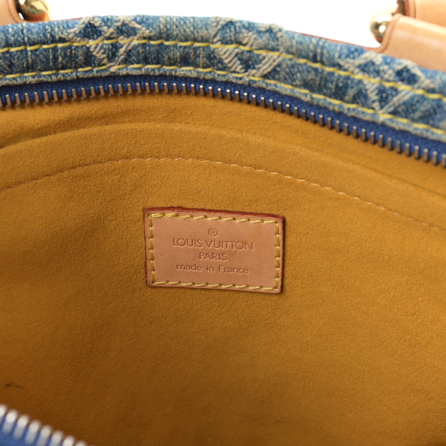Louis Vuitton Monogram Denim Neo Speedy Blue 6 of 8