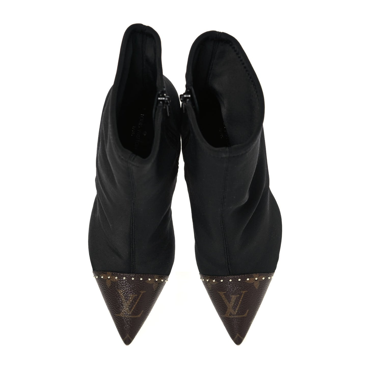 Monogram Cherie Ankle Boots 36.5 Black