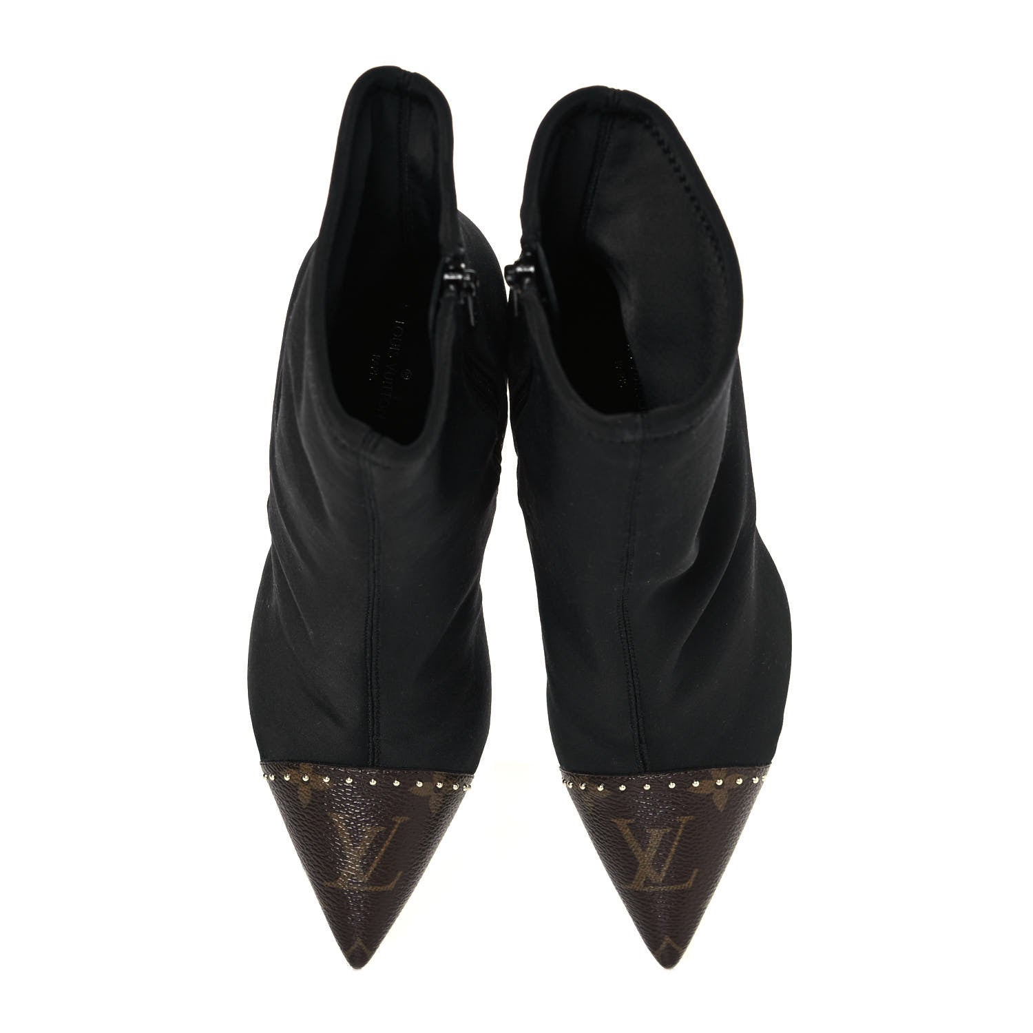 Louis Vuitton Monogram Cherie Ankle Boots 36.5 Black 7 of 7