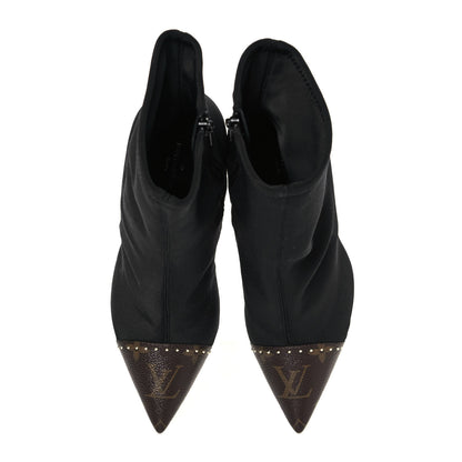 Louis Vuitton Monogram Cherie Ankle Boots 36.5 Black 7 of 7