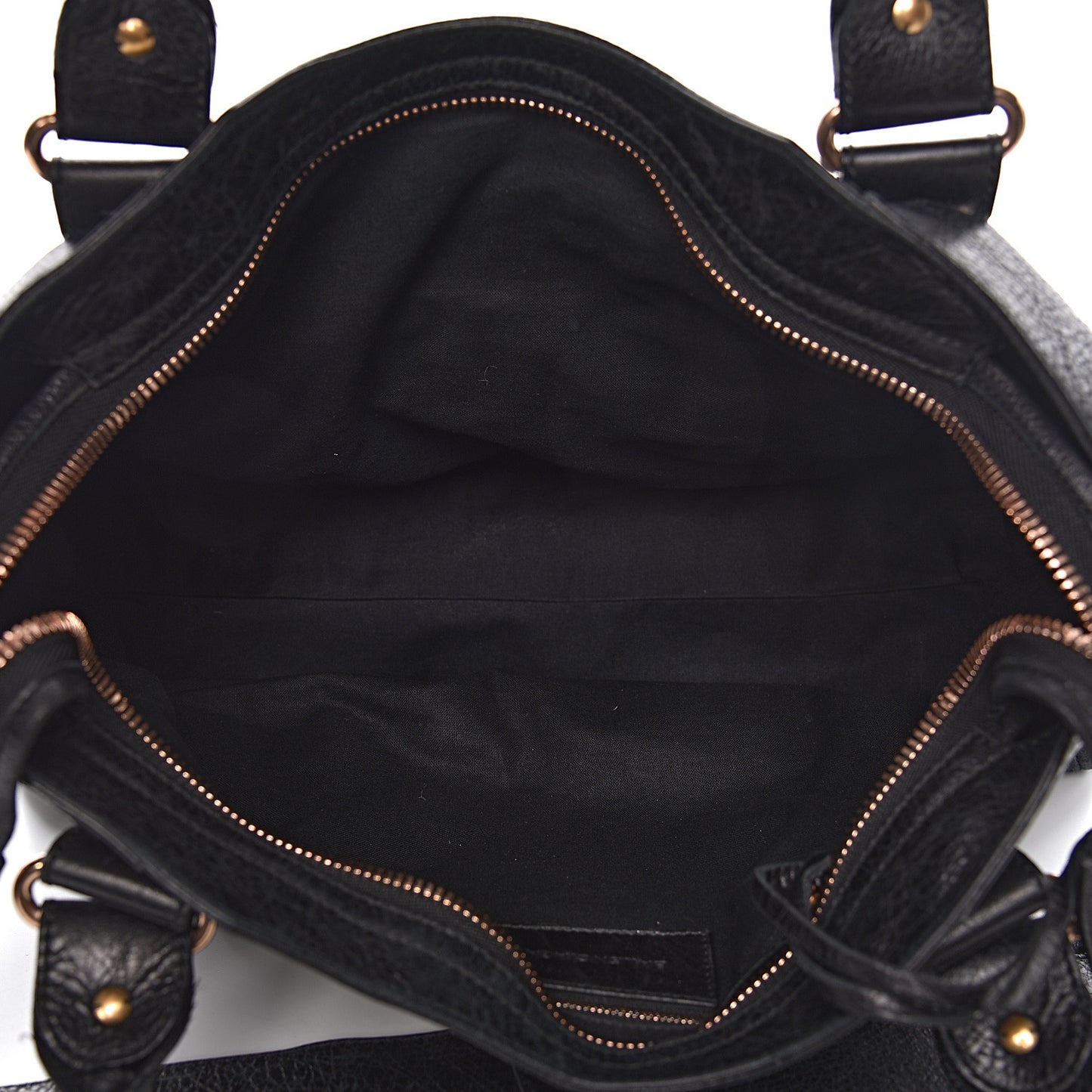 Agneau Giant 21 Rose Gold Hardware City Black
