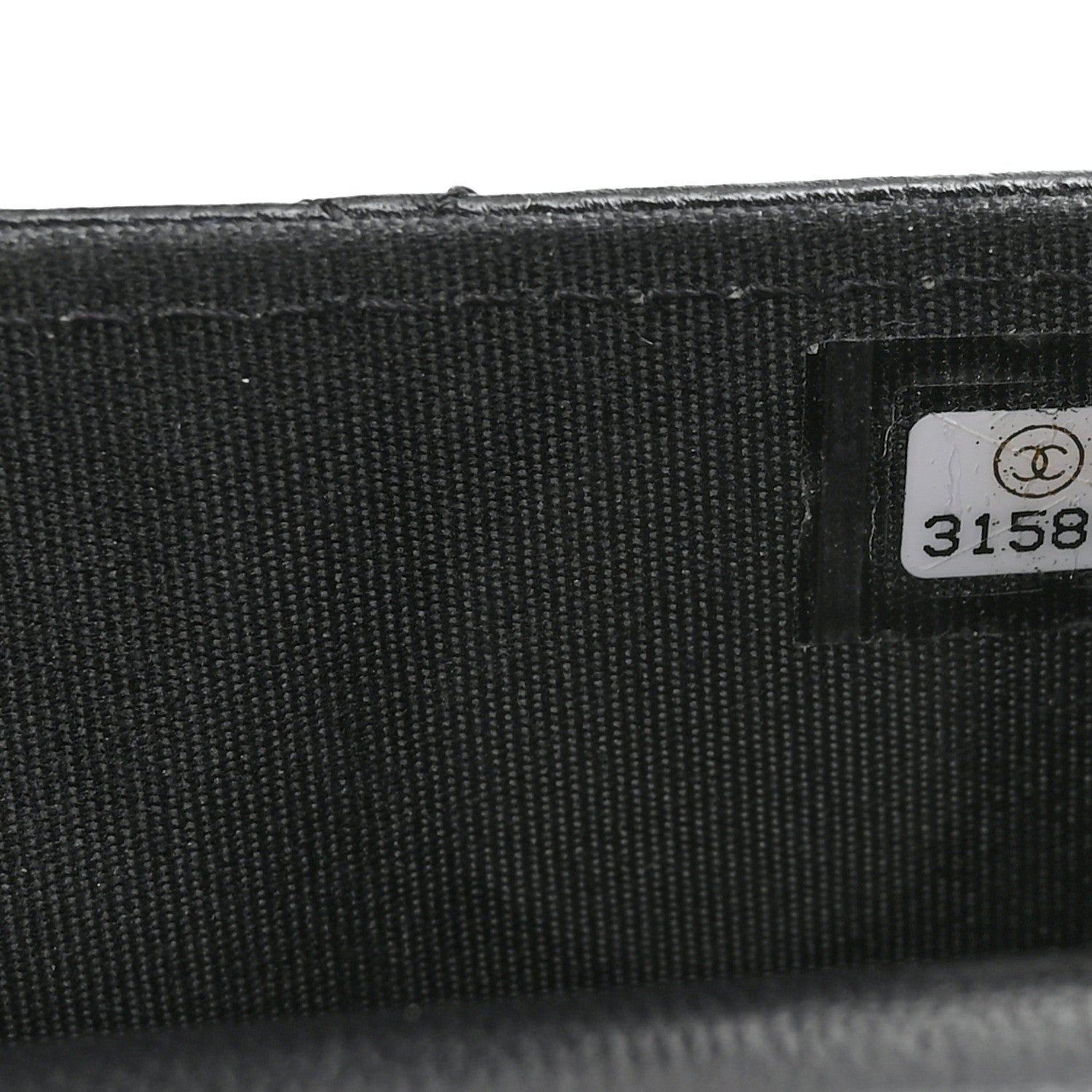 Chanel Lambskin Quilted Trendy CC Card Holder On Chain Black 15 of 23