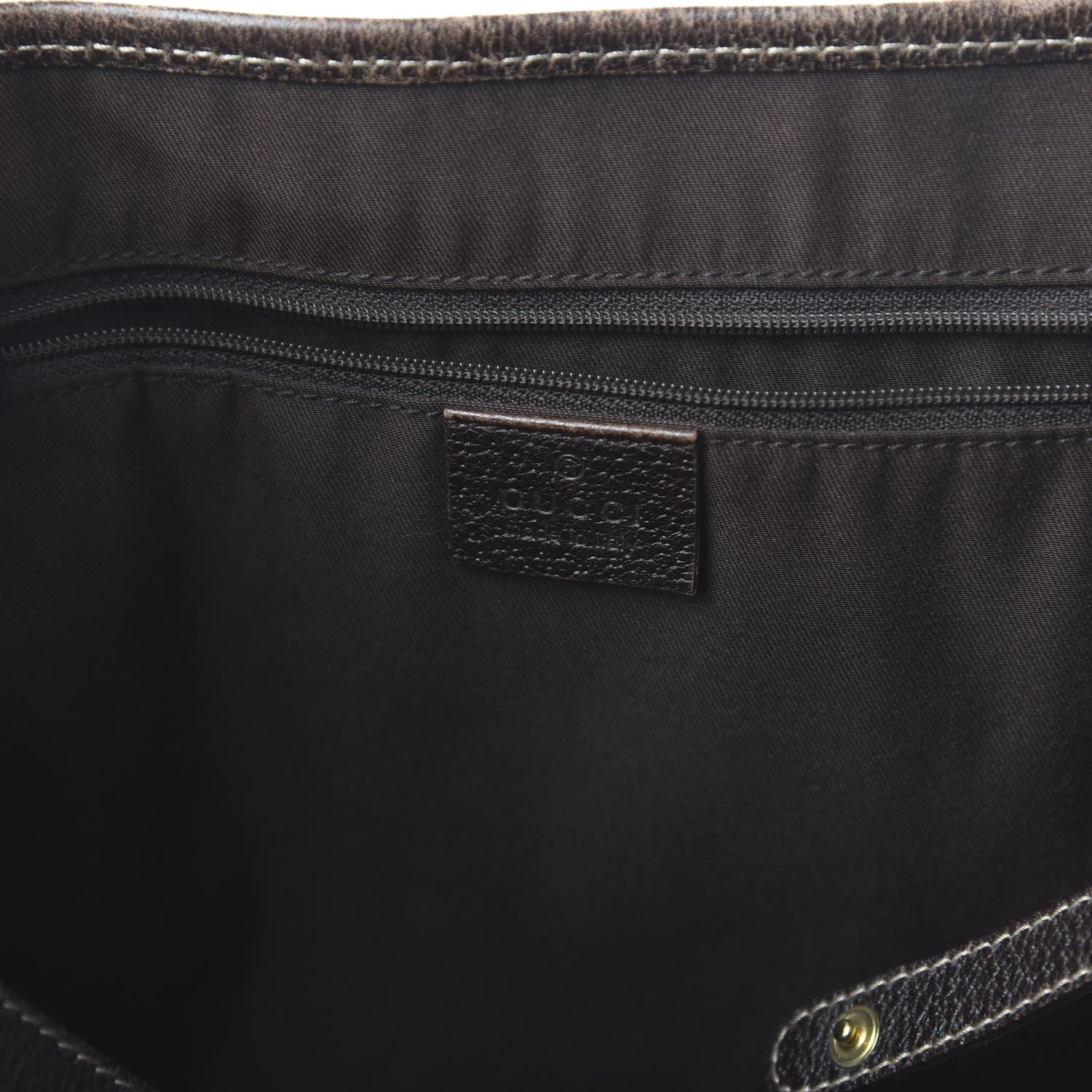 Gucci Monogram Medium Princy Tote Dark Brown 8 of 11