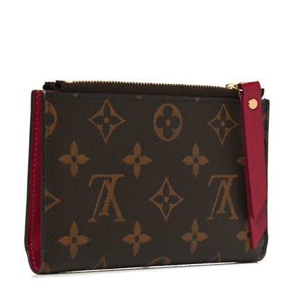 Louis Vuitton Monogram Adele Compact Wallet Fuchsia 3 of 9
