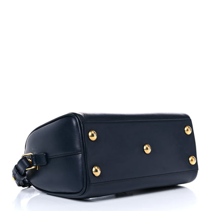 Saint Laurent Calfskin Classic Baby Duffle Navy Blue 4 of 27